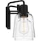 Quoizel Lydia Bath 2 Lights Matte Black LYD8616MBK - alternate 2